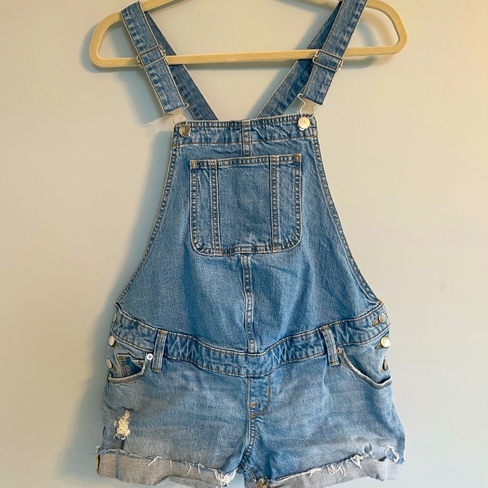 Ingrid and Isabel Maternity Shortalls size 2